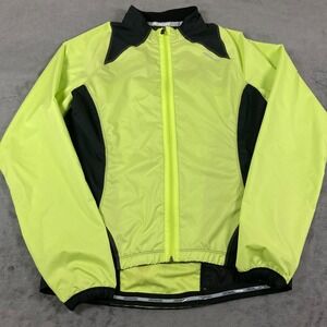 specialized men's full zip windbreaker size large with flaws